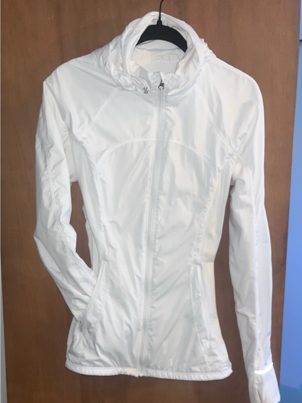 Lululemon Wind Runner Jacket with hidden hood size 6